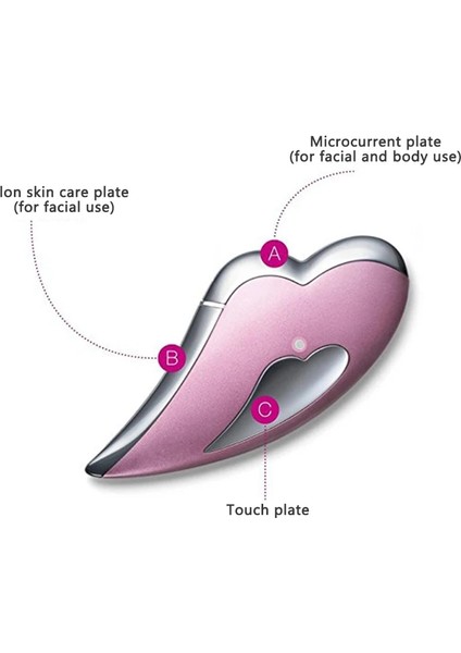Beyaz Kutu ile Elektrikli Guasha Yüz Masajı Mikro Akımlı Yüz Germe Slimmer Soğuk Çene Sökücü Gua Sha Cilt Bakımı Yüz Masajı Kaldırma Cihazı (Yurt Dışından) fiyatları