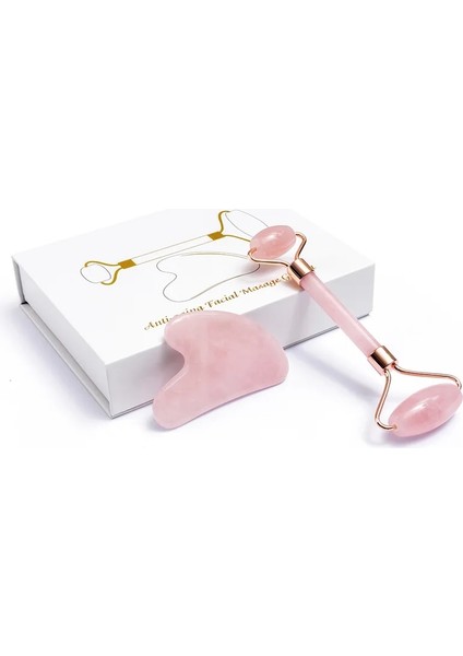 Açık Yeşil D B Doğal Yeşim Rulo Gua Sha Kazıyıcı Seti Gül Kuvars Yüz Masajı Yeşim Rulo Taş Guasha Yüz Germe Araçları Cilt Bakımı Güzellik (Yurt Dışından) fiyatları