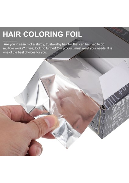 Gümüş 3 Rulo Perma Kalay Folyo Vurgulama Alüminyum Saç Şekillendirme Araçları Tırnak Büyük Salon (Yurt Dışından) fırsatları