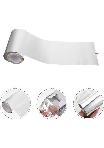 Gümüş 3 Rulo Perma Kalay Folyo Vurgulama Alüminyum Saç Şekillendirme Araçları Tırnak Büyük Salon (Yurt Dışından) indirimleri