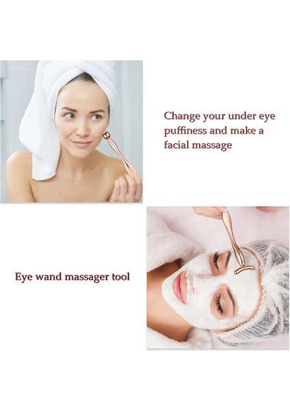 Kaşık A Altın Göz Kremi Masaj Sopası Paslanmaz Çelik Aplikatör 1 Adet (Yurt Dışından) fiyatları