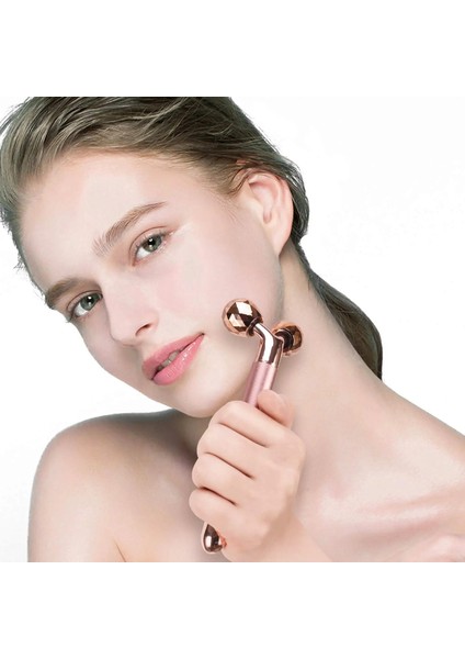 01 Yüz Masaj Rulo Elektrikli 3D Rulo ve 24K Yüz Darbe T Şekli Masaj Seti (Yurt Dışından) fiyatları