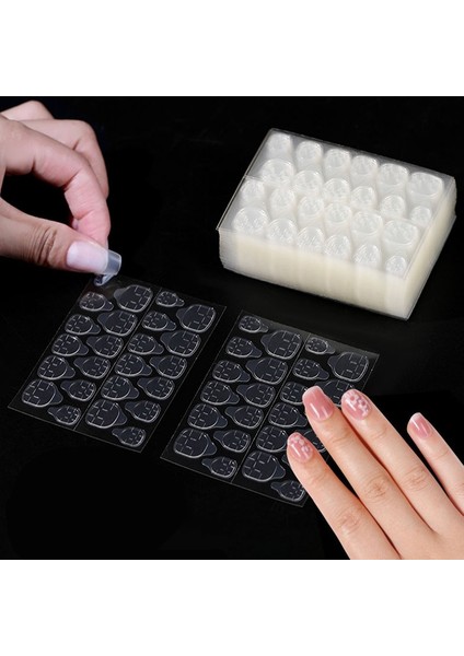 Çocuk Için 2 Adet Cnhıds Tırnak Malzemeleri Çift Taraflı Sahte Tırnak Tutkal Etiket Yapışkan Bant Jöle Tutkal Yanlış Tırnak Diy Bakım Ipuçları Üzerinde Basın (Yurt Dışından) fırsatları