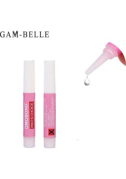 Gam-Belle 1 Adet Mini Tırnak Tutkal Profesyonel Süper Güçlü Hızlı Kuruyan Tırnak Yapıştırıcı Yapışkan Takma Tırnak Taklidi Süslemeleri Araçları (Yurt Dışından)