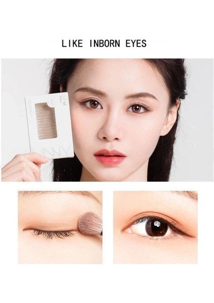 3 Kutu S Unny Kendinden Yapışkanlı Şeffaf Bej Şerit Göz Kapağı Bandı (Yurt Dışından) modelleri