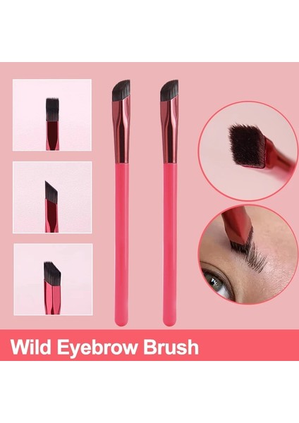 2 Adet Siyah Profesyonel Eyeliner Fırçası (Yurt Dışından)