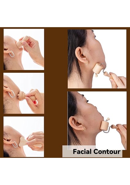 1 Adet 1 Pc Yüz Maderoterapi Masajı Ahşap Yüz Gua Sha Araçları Terapi Meridyen Masaj Rulo Kaldırma Cilt Bakımı Güzellik Sağlık (Yurt Dışından) fırsatları