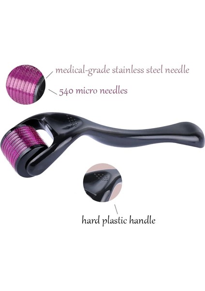 0.3mm 540 Derma Rulo Tıbbi Terapi Cilt Bakımı Aracı 0.2MM/0.25MM/0.3MM Iğne Uzunluğu Güzellik Bakım Aracı (Yurt Dışından) fırsatları