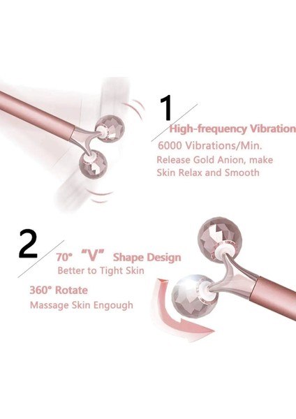 03 24K Altın Güzellik Bar Yüz Masajı Elektrikli Titreşimli Gül Kuvars 3D Rulo Yüz Kaldırma Vücut Yüz Gua Sha Yeşim Rulo (Yurt Dışından) indirimleri