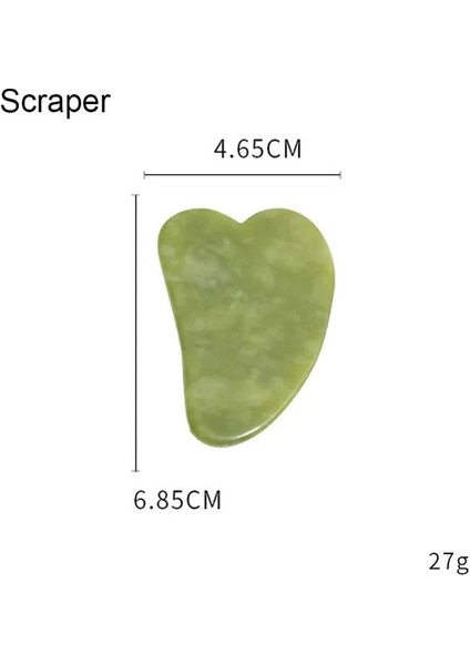 Kazıyıcı Yeşim Rulo Masaj Güzellik Damarı Akupunktur Noktaları Yüz Algısal Eğitim Düzeltme Rehabilitasyon (Yurt Dışından)