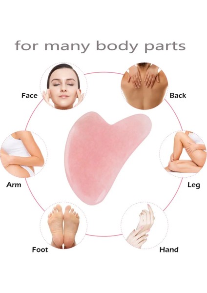 1 Adet Xıuyu Yeşil Doğal Yeşim Taşı Gua Sha Masaj Tahtası Gül Kuvars Guasha Plaka Yeşim Yüz Masajı Kazıyıcı Araçları Yüz Boyun Arka Vücut (Yurt Dışından) modelleri