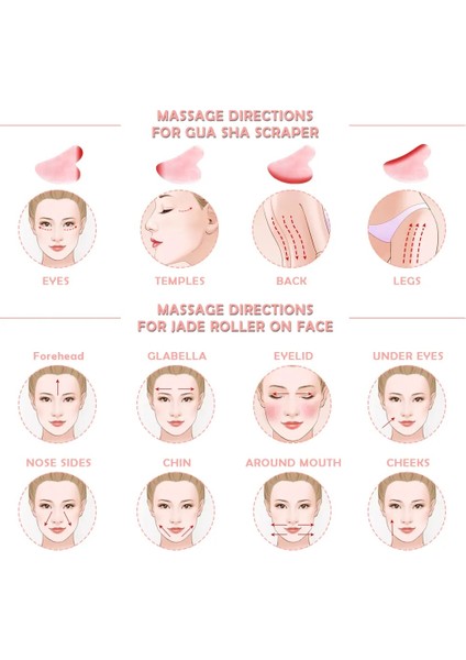 Beyaz Kalp Doğal Yeşim Gül Kuvars Gua Sha Yeşim Yüz Boyun Sırt Masaj Aleti (Yurt Dışından) fırsatları