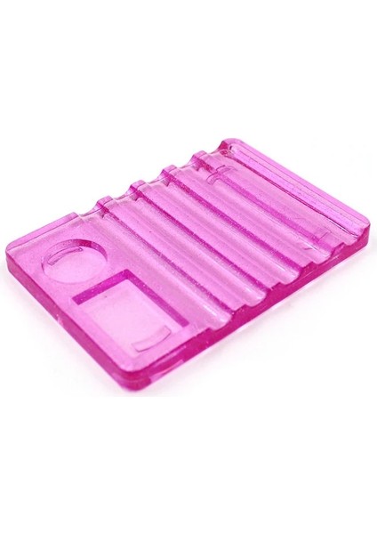 Beyaz 1 Adet Akrilik Kristal 5 Renk Tırnak Resim Fırçası Tutucu Ekran Standı Dinlenme Araçları 5 Adet Uv Jel Fırça Kalem (Yurt Dışından) modelleri