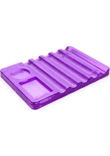 Beyaz 1 Adet Akrilik Kristal 5 Renk Tırnak Resim Fırçası Tutucu Ekran Standı Dinlenme Araçları 5 Adet Uv Jel Fırça Kalem (Yurt Dışından) fırsatları