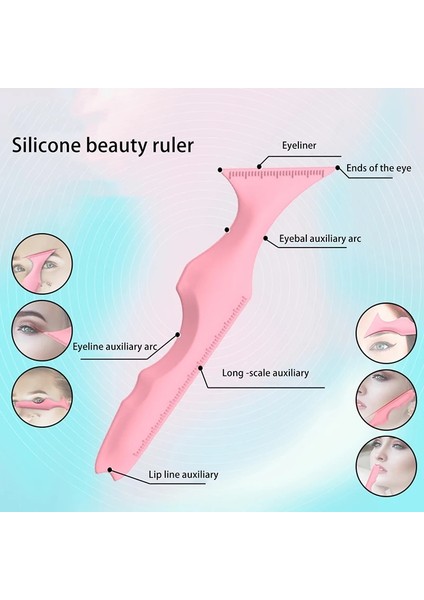 Tip 3 Silikon Eyeliner Cetvel Göz Makyajı Şablon (Yurt Dışından) indirimleri