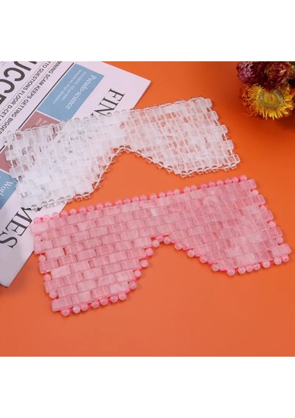 3 100% Doğal Yeşim Gül Kuvars Göz Maskesi (Yurt Dışından) indirimleri