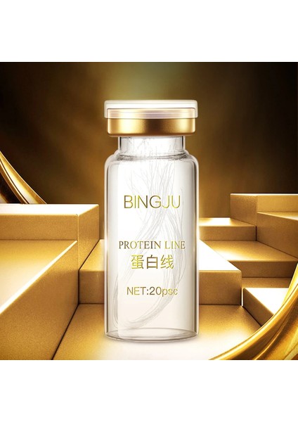 2 Şişe 40 Adet 20-100 Adet/şişe Kollajen Protein Ipek Iplik Hattı Kaldırma Yüz Kaldırma Özü Emilebilir Gözenekleri Kaldırmak Anti-Aging Yüz Serumu (Yurt Dışından) modelleri