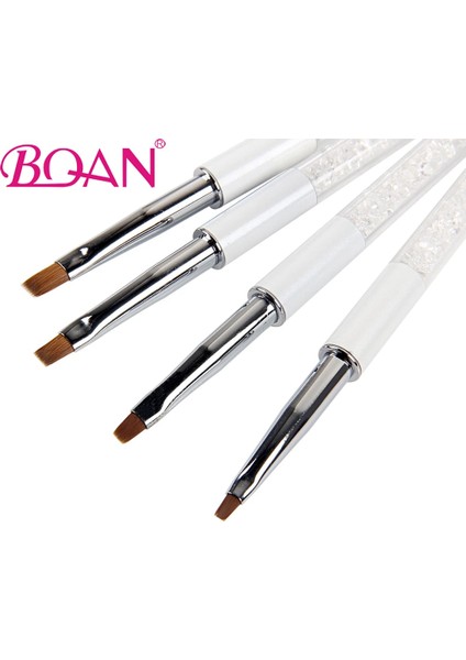 Düz Bqan Tırnak Fırçası Düz 2 #4 #6 #8 # Boyama Fırçası Dıy Tasarım Tırnak Resim Fırçası Taklidi Akrilik Jel Uv Lehçe Ipuçları 3D Çizim Araçları (Yurt Dışından) fiyatları