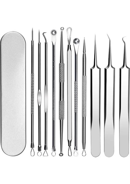 8 Adet Siyah Nokta Remover Komedon Sivilce Popper Aracı Kiti Akne Iğne Çıkarıcı Leke Kaldırma Siyah Kafa Çıkarma Yüz Cilt Bakımı (Yurt Dışından) fiyatları