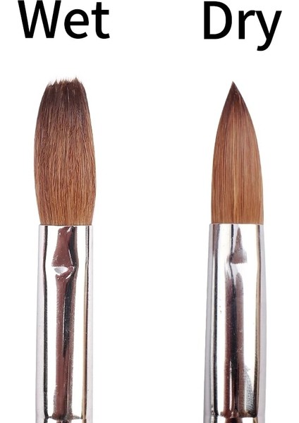 JB054-10 Kahverengi Tırnak Fırçası Ahşap Kutup Metal Kapak Uv Jel Tırnak Fırçası Profesyonel Salon Veya Ev Kullanımı Için Uygun Manikür Fırçaları (Yurt Dışından) fırsatları