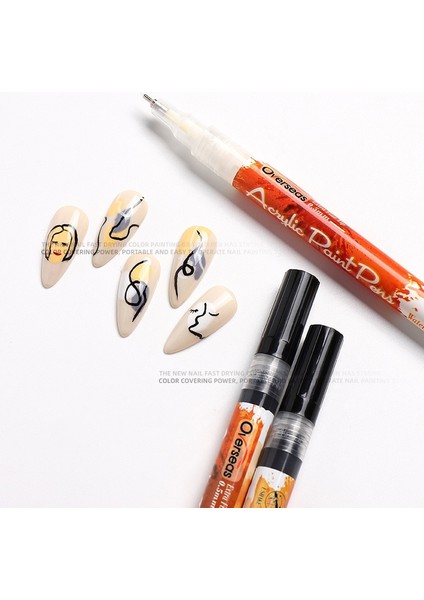 Altın 1 Adet Nail Art Graffiti Kalem 4 Renk Altın Gümüş Uv Jel Lehçe Tasarım Nokta Boyama Detaylandırma Fırçaları Dıy Dekor Çivi Araçları Tasarım (Yurt Dışından) fırsatları