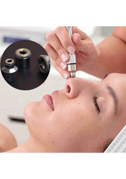 9 Ipuçları 9 Pcs Mikrodermabrazyon Uçları ve 3 Değnek Dermabrazyon Yedek Uçları Pamuk Filtreli Mikrodermabrazyon Makinesi Aksesuarları (Yurt Dışından)