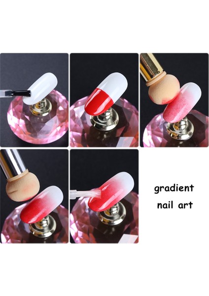 2 Adet Sünger Çift Kafa Sünger Kalem Degrade Tırnak Resim Fırçası Airbrush Araçları Jel Lehçe Ombre Tasarım Manikür Tırnak Malzemeleri Için Fırçalar NT945 (Yurt Dışından) fiyatları