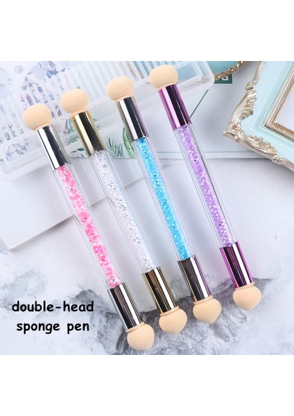 2 Adet Sünger Çift Kafa Sünger Kalem Degrade Tırnak Resim Fırçası Airbrush Araçları Jel Lehçe Ombre Tasarım Manikür Tırnak Malzemeleri Için Fırçalar NT945 (Yurt Dışından) indirimleri