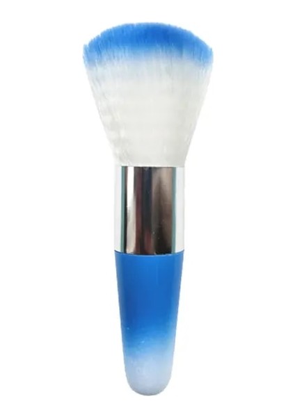 Mavi Tırnak Resim Fırçası Tırnak Tozunu Kaldır Fırça Akrilik Uv Jel Lehçe Toz Temizleme Aracı Güzellik Makyaj Fırçaları Manikür Aksesuarları (Yurt Dışından)