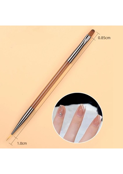 A06 1 Adet Tırnak Resim Fırçası Akrilik Uv Jel Uzatma Boyama Fırça Kalem Tırnak Fransız Çizgili Çizgiler Dıy Manikür Aksesuarları Aracı (Yurt Dışından) indirimleri