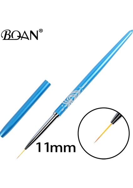 7mm Bqan 5/7/11MM Mavi Nail Art Şerit Çizgileri Astar Boyama Kedi Göz Fırçası Akrilik Uv Jel Uzatma Oluşturucu Çizim Kolu Kalem (Yurt Dışından) modelleri