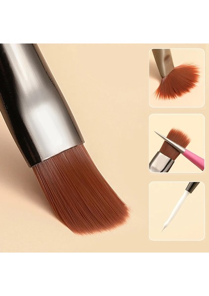 B01 1 Adet Tırnak Resim Fırçası Akrilik Uv Jel Uzatma Boyama Fırça Kalem Tırnak Fransız Çizgili Çizgiler Dıy Manikür Aksesuarları Aracı (Yurt Dışından) fırsatları