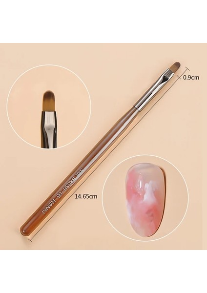 A05 1 Adet Tırnak Resim Fırçası Akrilik Uv Jel Uzatma Boyama Fırça Kalem Tırnak Fransız Çizgili Çizgiler Dıy Manikür Aksesuarları Aracı (Yurt Dışından)