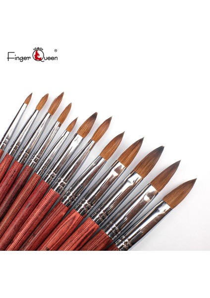 JB054-10 Kolinsky Akrilik Tırnak Fırçası Tırnak Resim Fırçası Boyama Çizim Fırçaları Ahşap Saplı Jel Uzatma Çivi Kalem Manikür Araçları (Yurt Dışından) fiyatları