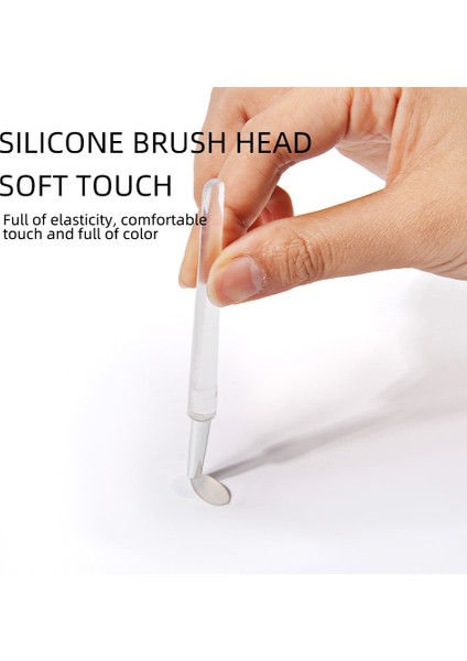 Pembe 5 Adet Tırnak Pudra Fırçaları Yumuşak Silikon Glitter Toplama Göz Farı Aplikatörler Fırça Makyaj Araçları Dıy Profesyonel Tırnak Sanat Araçları (Yurt Dışından) indirimleri