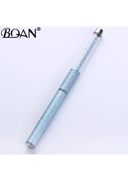 1 Adet Oval Boyut 6 Bqan #4#6#8 Tırnak Sanat Mavi Inci Oval Boya Fırçası Akrilik Glitter Jel Lehçe Ceket Uzatma 3D Çizgi Izgara Petal Fransız Tırnak Fırçası (Yurt Dışından) indirimleri