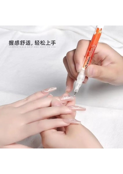 0.35MM 1 Adet Nail Art Graffiti Kalem Siyah Renk Uv Jel Lehçe Tasarım Nokta Boyama Detaylandırma Kalem Fırçalar Dıy Nail Art Süslüyor Araçları 11 Boyutu (Yurt Dışından) modelleri