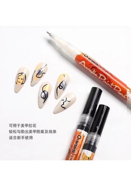 0.35MM 1 Adet Nail Art Graffiti Kalem Siyah Renk Uv Jel Lehçe Tasarım Nokta Boyama Detaylandırma Kalem Fırçalar Dıy Nail Art Süslüyor Araçları 11 Boyutu (Yurt Dışından) indirimleri