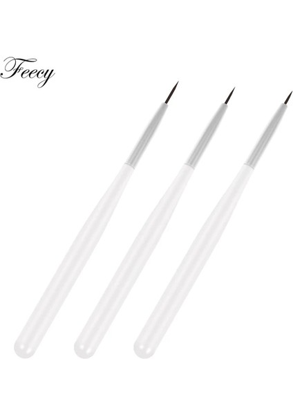 3 Adet 3 Adet Uv Jel Manikür Fırçası Astar Boyama Kalem Çizim Oyma Kalemi Akrilik Tırnak Sanat Hattı Ipuçları Fırçalar Kalem Tırnak Sanat Araçları Kalem (Yurt Dışından)