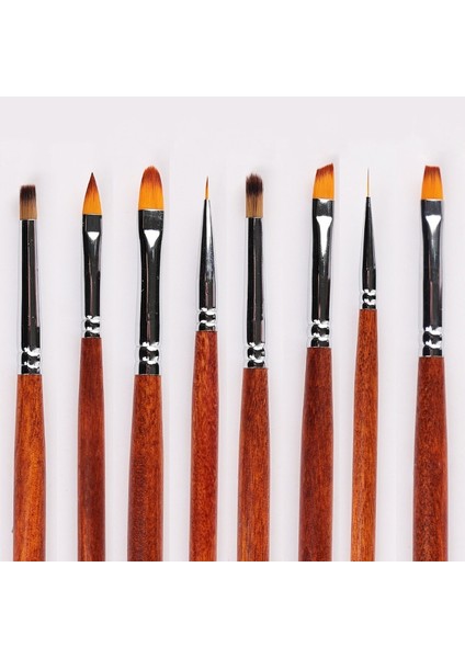 C01 1 Adet Astar Tırnak Sanat Akrilik Sıvı Toz Oyma Uv Jel Uzatma Boyama Fırçası Hatları Astar Cetvel Kalemi Manikür Araçları (Yurt Dışından) fırsatları