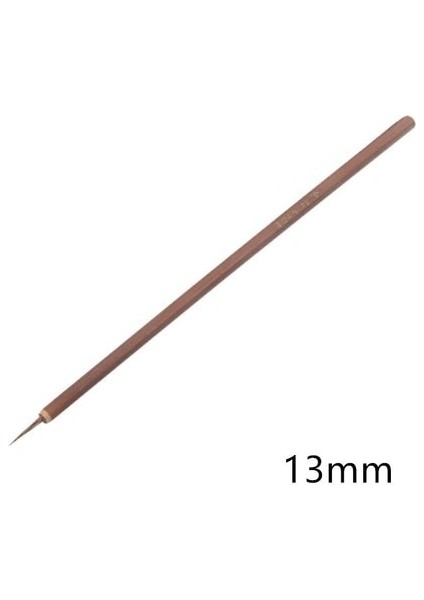 13MM 2023 Yeni Küçük Fırça Tırnak Araçları Bambu Saplı Tırnak Sanat Boyama Fırçaları Tırnak Astar Fırçası Dıy Manikür (Yurt Dışından)