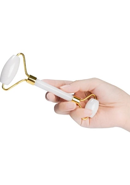 Doğal Yeşim Beyaz Kuvars Rulo Yüz Selülit Masajı Gua Sha Seti (Yurt Dışından) modelleri