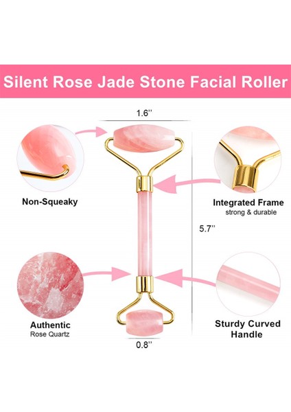 Yeşim Rulo-D Doğal Yüz Masajı Guaj Kazıyıcı Yüz Masajı Yeşim Rulo Guasha Kazıyıcı Yüz Microniddle Rulo Yüz Gua Sha (Yurt Dışından) indirimleri