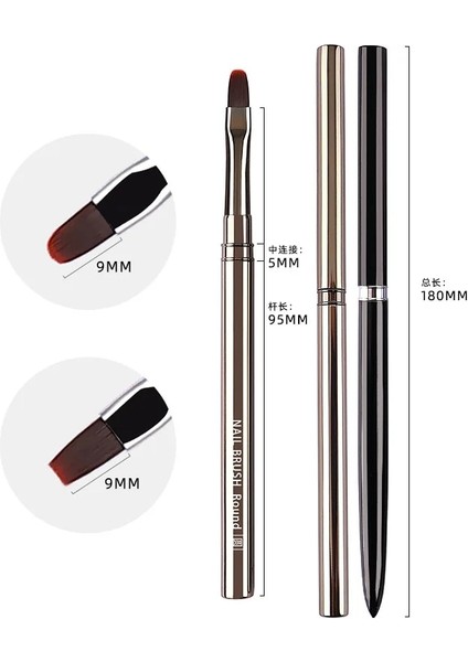 04 1/2/5 Adet Tırnak Tutkal Fototerapi Kalemi Uv Jel Fırça Kalem Akrilik Tırnak Sanat Boyama Çizim Fırçası Manikür Profesyonel Fırçalar Aracı (Yurt Dışından) indirimleri