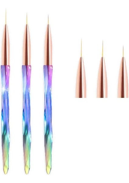 4 3 Adet-4 Adet/takım Yeni Moda Pullu Çubuk Çekme Kalem Tırnak Kalem Kristal Ince Cetvel Kalemi Tırnak Sanat Aksesuarları Aracı Uv Jel Kalem (Yurt Dışından) modelleri