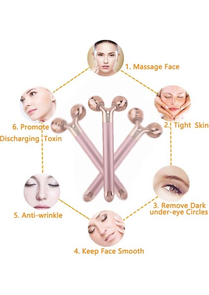13 24K Altın Enerji Elektrikli Titreşimli Güzellik Çubuğu Yeni Yüz Masajı Cilt Bakımı Aracı Gül Kuvars 3D Rulo Kaldırma Vücut Yüz Gua Sha (Yurt Dışından) fiyatları