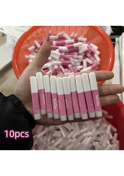1g-Şişe Çin Kolay Sopa Nail Ipuçları Tutkal Uv Tutkal Yanlış Çivi Jel Lehçe Manikür Hibrit Gellac Çok Fonksiyonlu Güçlü Jel Tırnak Yapıştırıcı Aracı (Yurt Dışından)