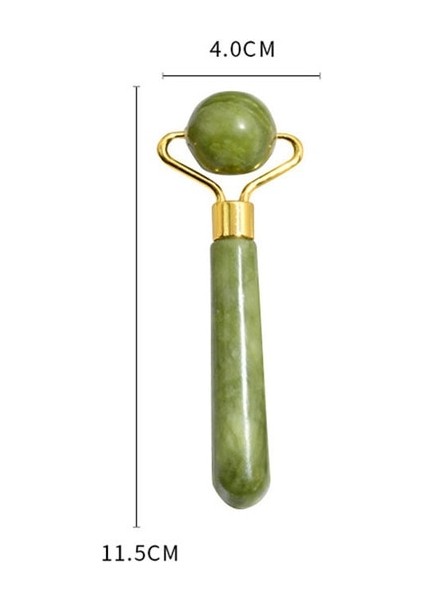 Kazıma Topu Guasha Doğal Taş Yeşim Yüz Masajı Gua Sha Masaj Aracı Masaj Yeşim Rulo Seti Visage Rouleau De Masaj Rouleau Visage (Yurt Dışından)