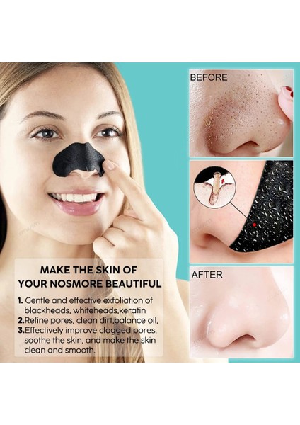 BLACK-100PCS-TOOL 10-100PCS Unisex Burun Remover Maske Derin Temizlik Küçültme Akne Tedavisi Maskesi Cilt Bakımı Burun lar Şerit (Yurt Dışından) modelleri