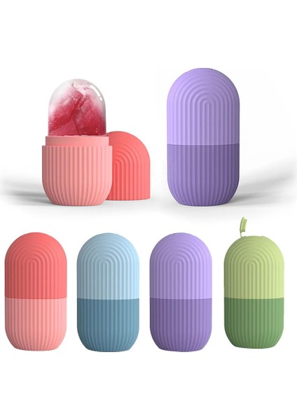 Yeşil Yüz Masajı Silikon Buz Rulosu (Yurt Dışından) indirimleri